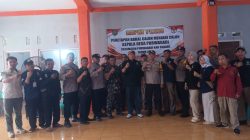 Kapolsek Giat Komsos Ke Panitia Pilkades Purwadadi