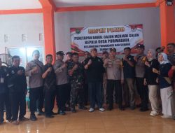 Kapolsek Giat Komsos Ke Panitia Pilkades Purwadadi
