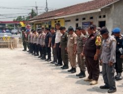 Kapolsek Patokbeusi Pimpin Langsung Pengamanan Pilkades PAW Desa Gempol sari