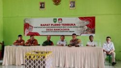 Kapolsek Patokbeusi Hadiri Penetapan Nomor Urut Calon Kepala Desa Rancajaya