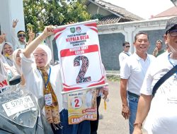 Raih Nomor Urut 2 Petahana Hj. Ernawati Siap Tuntaskan Visi GEULIS di Desa Sukamandi Jaya
